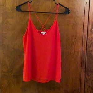 Strappy Red Tank